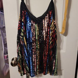 Sequin torrid tank